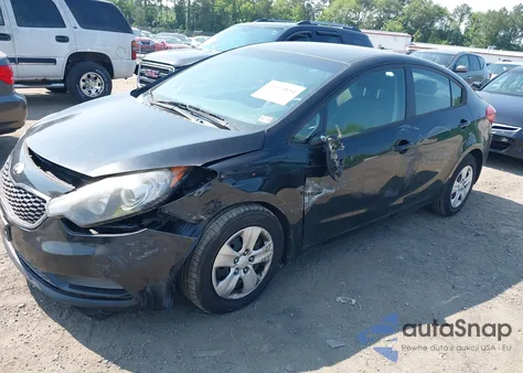 2015 Kia Forte Lx из США, поврежденный, VIN KNAFK4A69F5317301